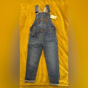 NWT Mini Boden Rainbow Overalls